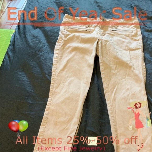 LOFT Denim - Pink LOFT skinny jeans